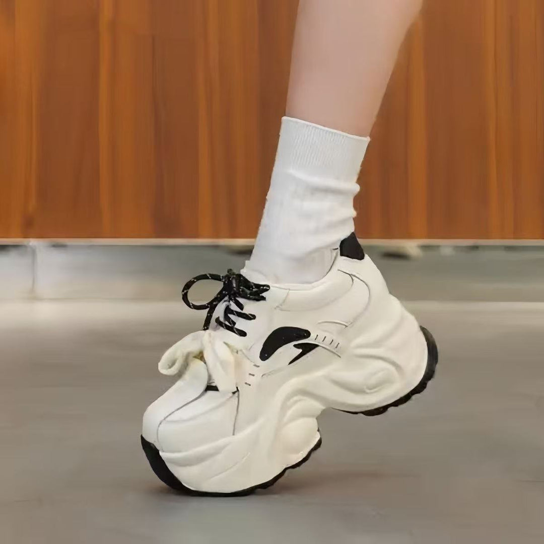 Damen Chunky Sneaker mit innovativem Dämpfungssystem und atmungsaktiver Oberflächenstruktur Drune