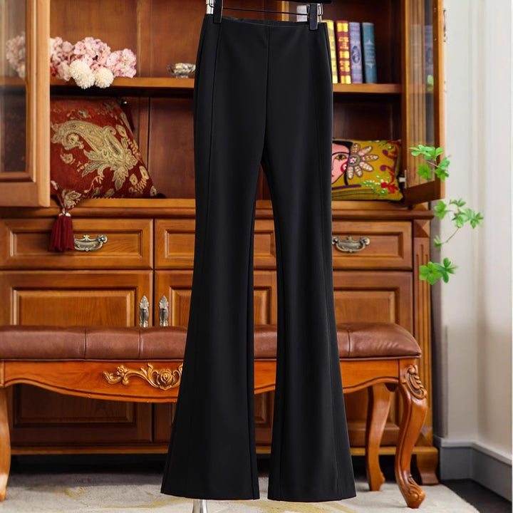 Damen Elegante und figurbetonte Palazzo-Hose Drune