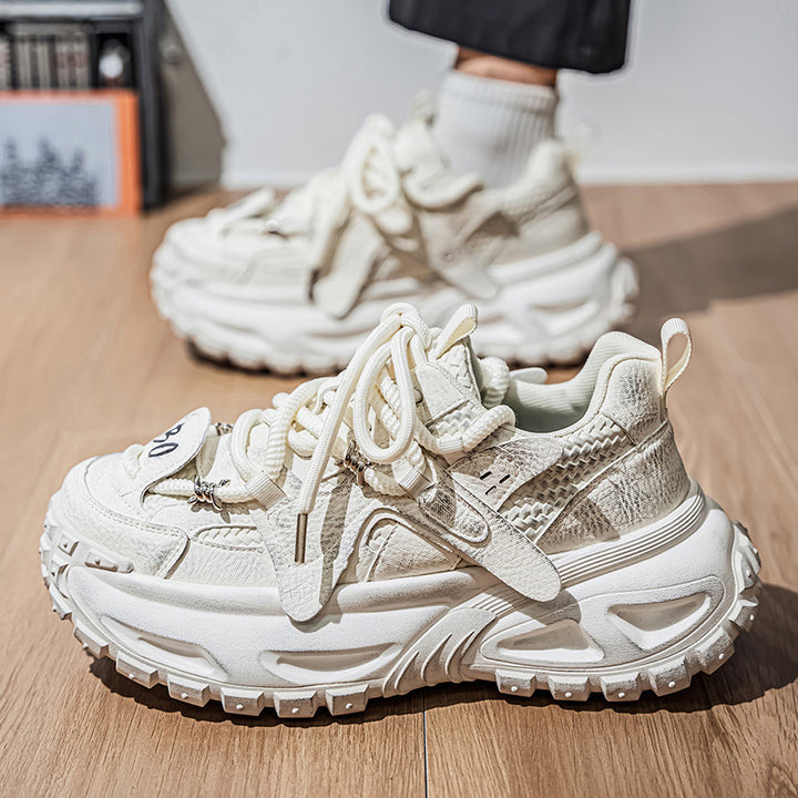 Herren technische Outdoor-Chunky-Sneaker mit verstärkter Zehenkappe, mehrlagiger Dämpfung und griffiger Trailsohle Drune