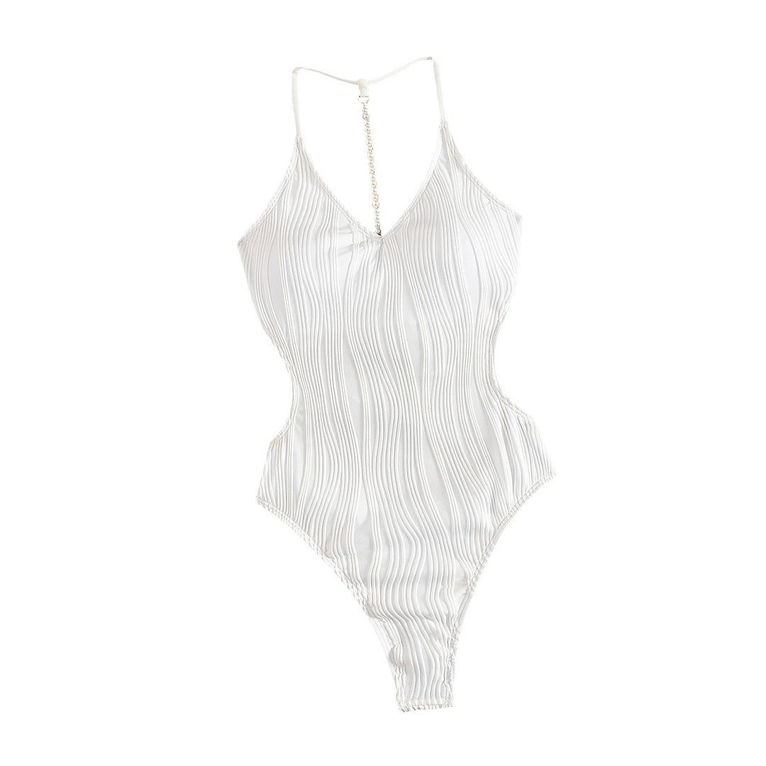 Damen Eleganter Schwimmanzug mit schickem Design Drune
