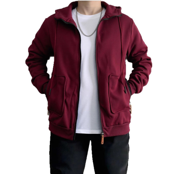 Herren Sportliche Fleecejacke Drune