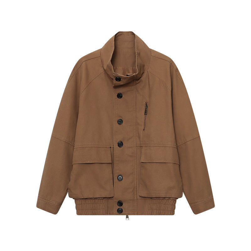 Damen Elegante und lässige Lightweight Jacke Drune