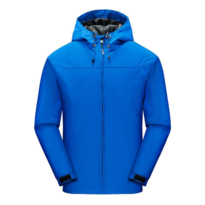 Damen Wasserabweisende Outdoor-Jacke mit Kapuze Drune