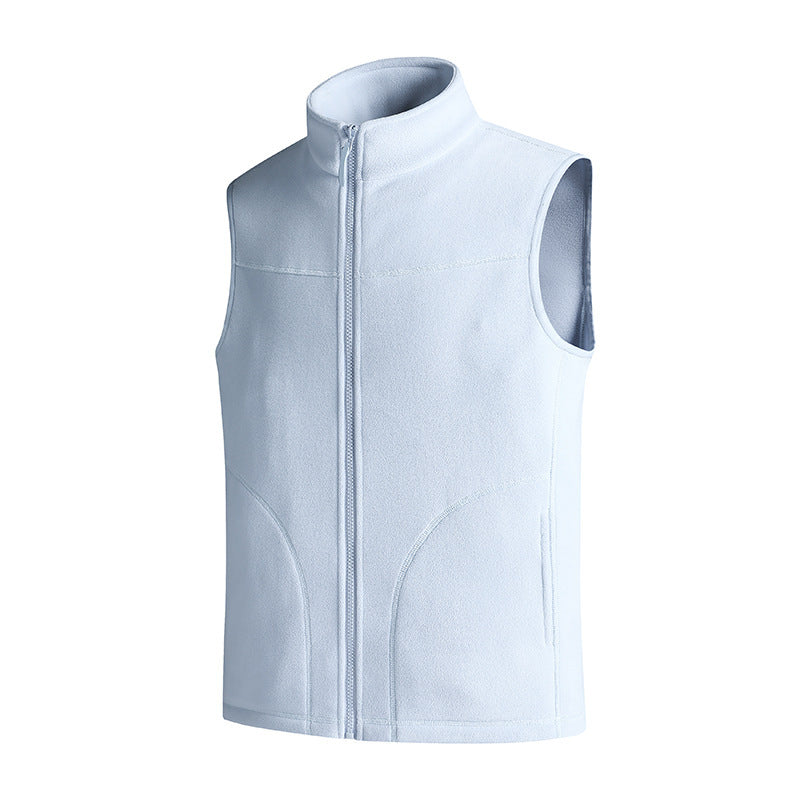 Damen Sportliche Fleece-Weste Drune
