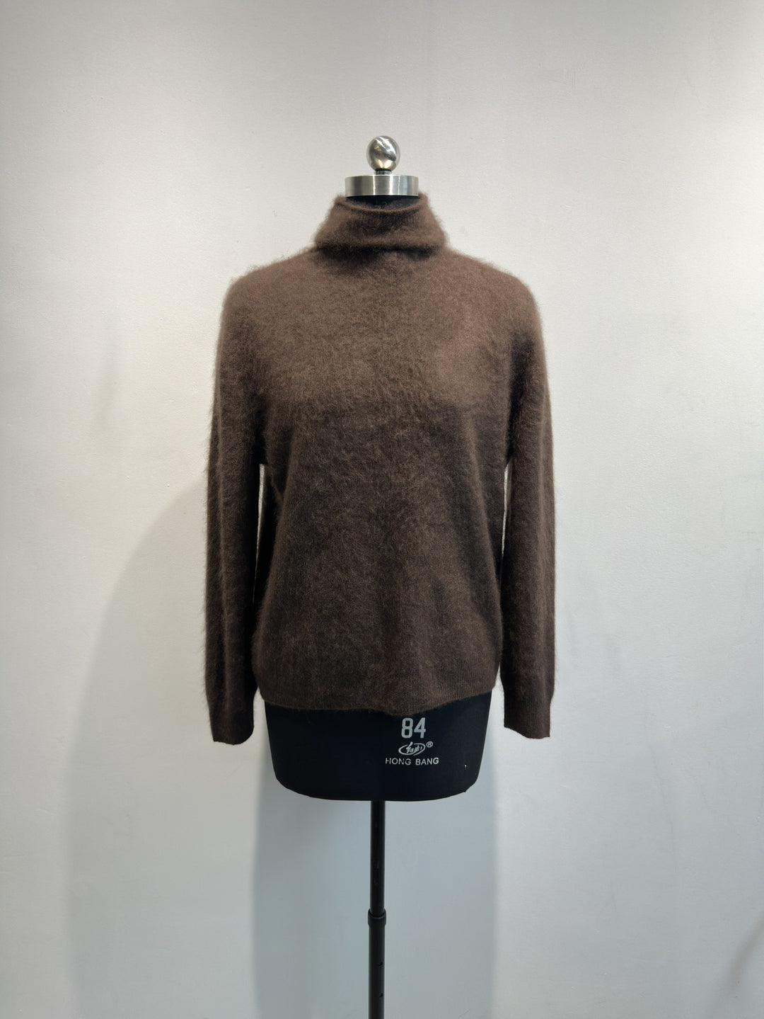 Damen Gemütlicher Rollkragen Strickpullover Drune