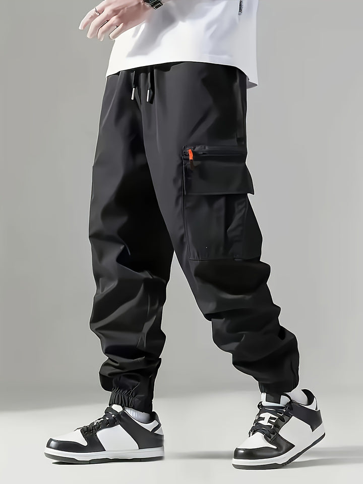 Herren Cargo-Hose mit elastischem Bund Drune