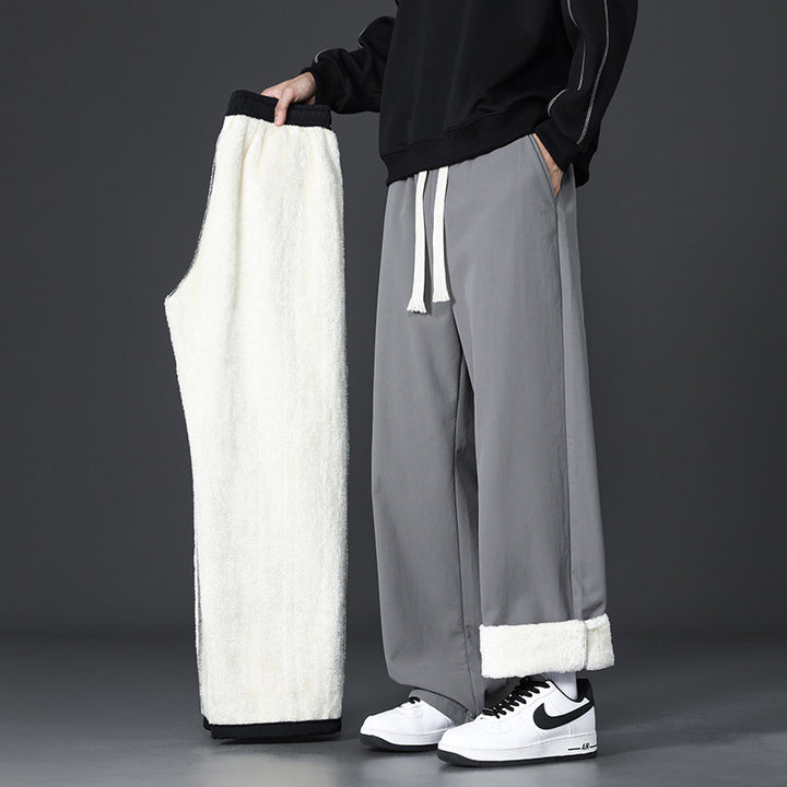 Herren Gemütliche Oversized Freizeithose