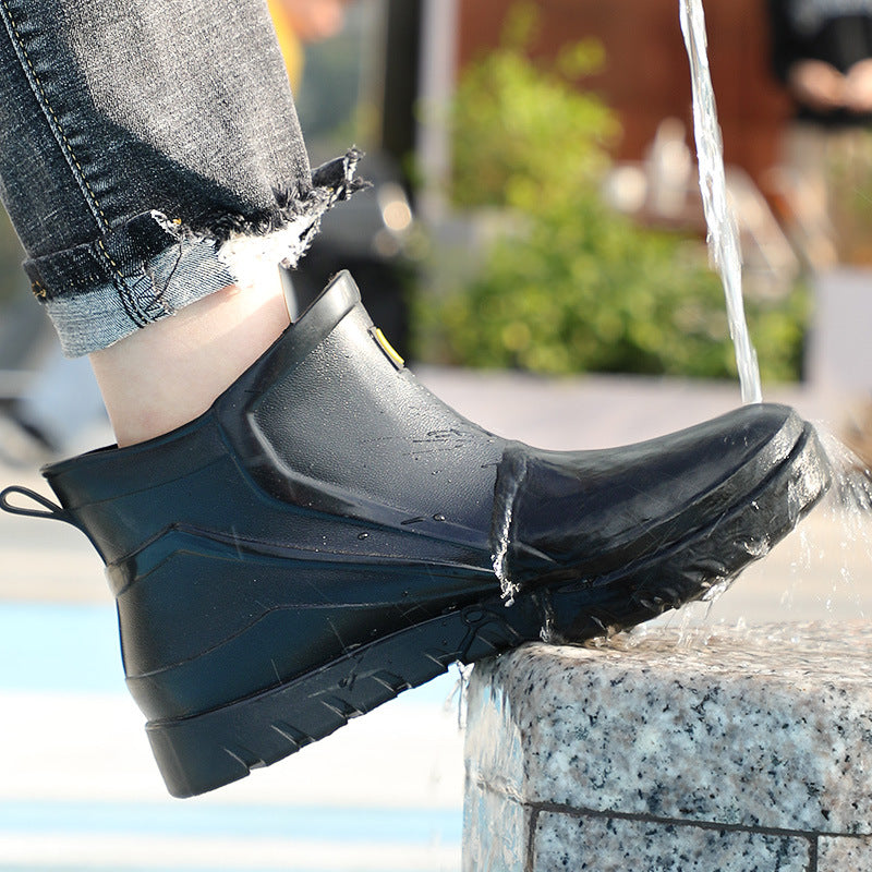 Damen wasserdichte Gummistiefel mit rutschfester Sohle und ergonomischem Design Drune