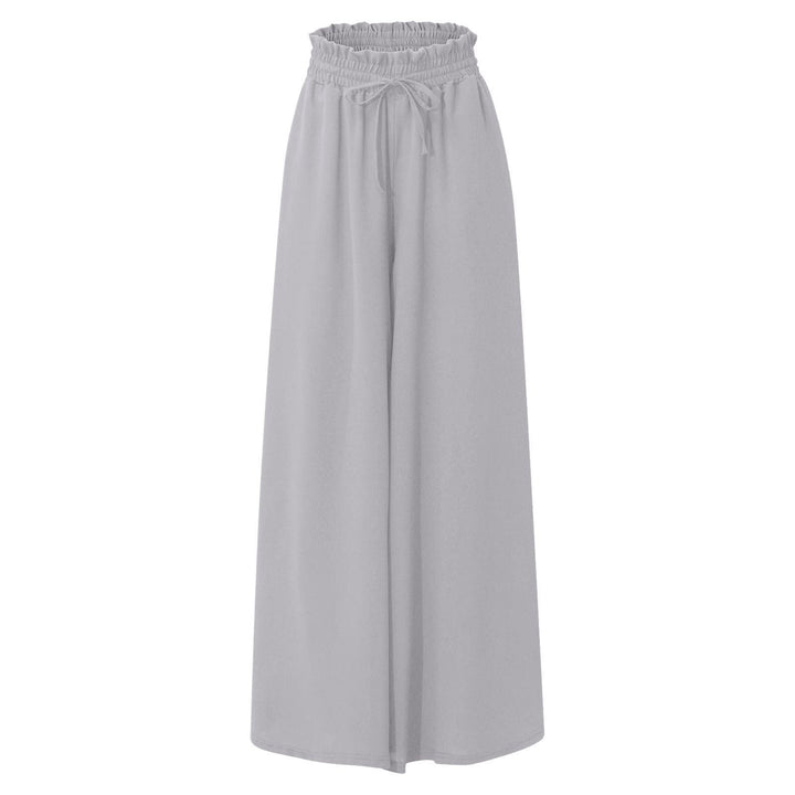 Damen Palazzo-Hose mit elastischem Bund und Taschen Drune