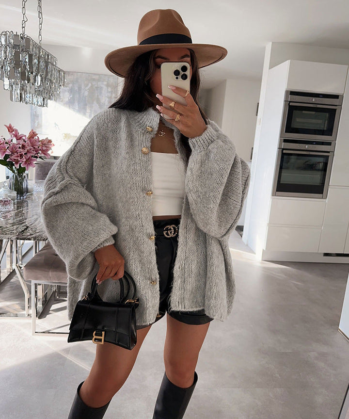 Drune | Bequeme Oversize Strickjacke Für Frauen