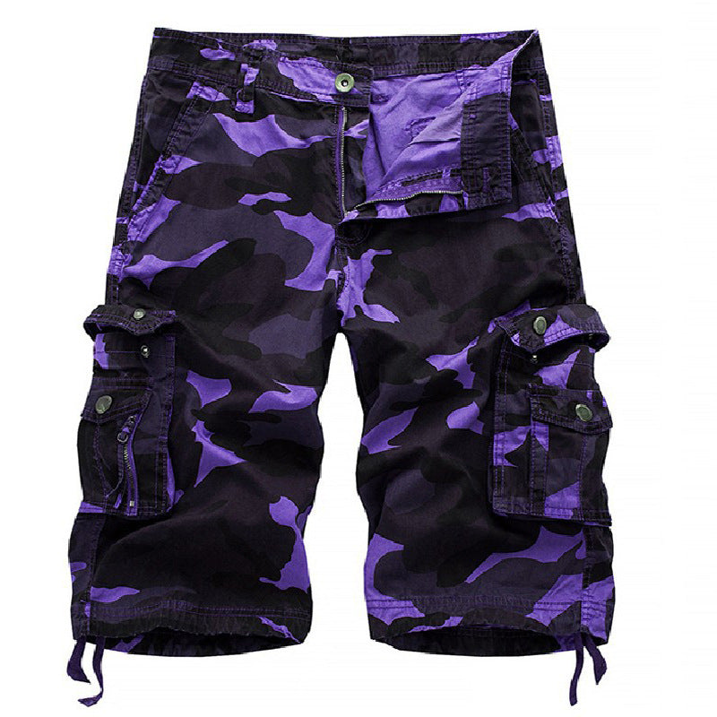 Herren Cargo-Shorts mit Mehrfachtaschen-Nutzungsdesign Drune