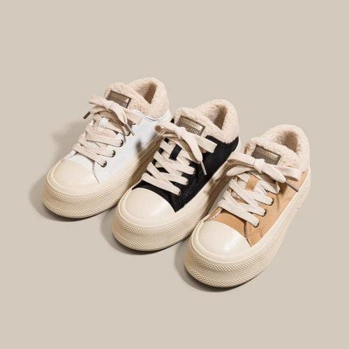 Damen Winterliche Sneaker mit kuscheligem Futter und rutschfester Sohle Drune
