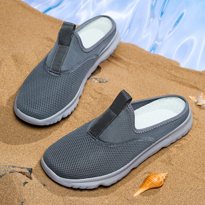 Damen nan leichte Schnelltrocknende Strand- und Pool-Slipper aus atmungsaktivem Wabenmesh mit flexibler profilierter Leichtsohle Drune