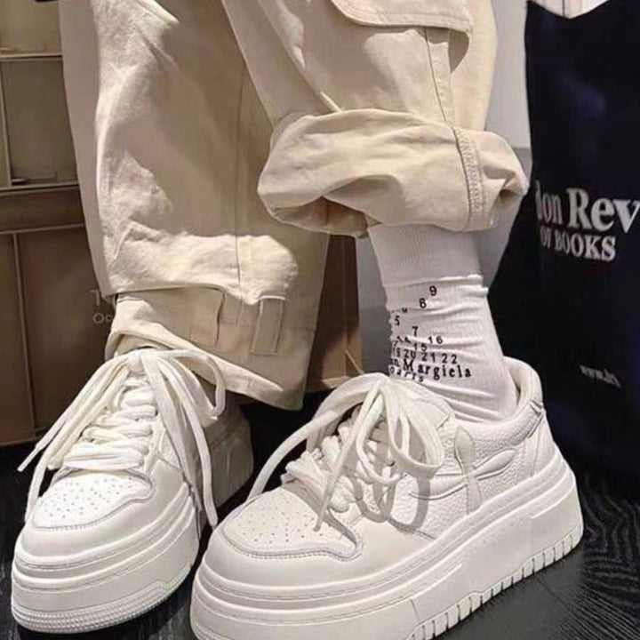 Damen trendige Plateausneaker Drune
