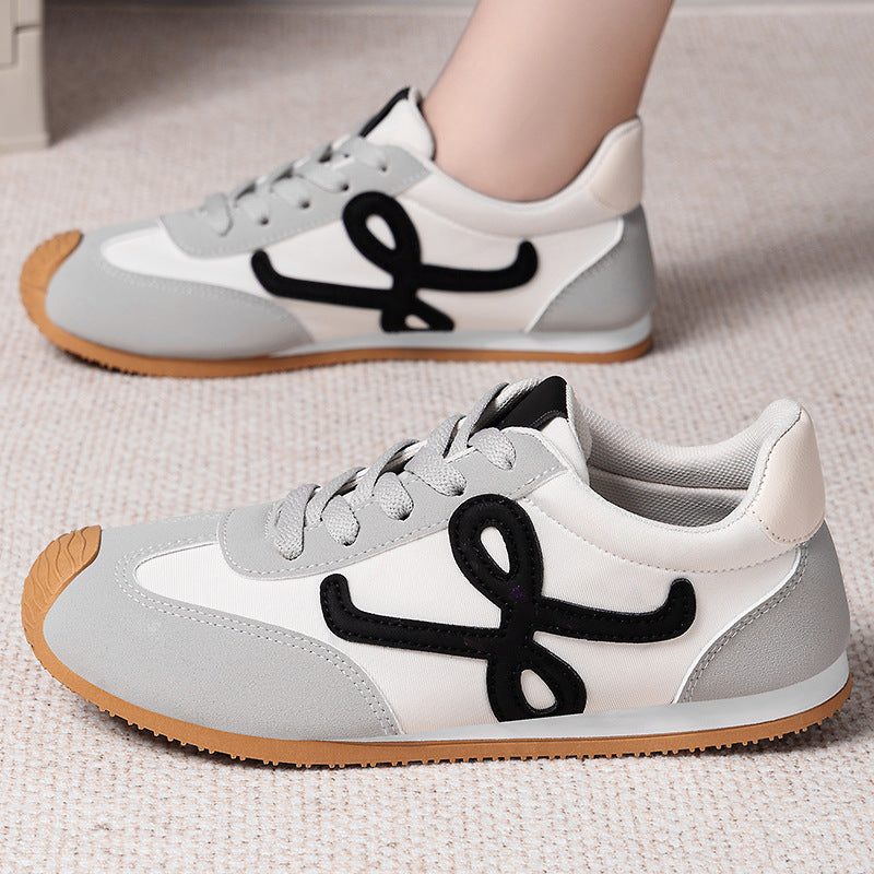 Damen Sportliche Sneakers mit weichem Obermaterial und bequemer Sohle Drune