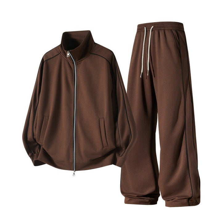 Damen Sportliches Trainingsanzug-Set Drune