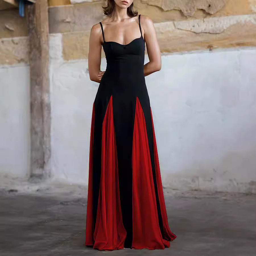 Damen Abendkleid mit asymmetrischem Schnitt Drune