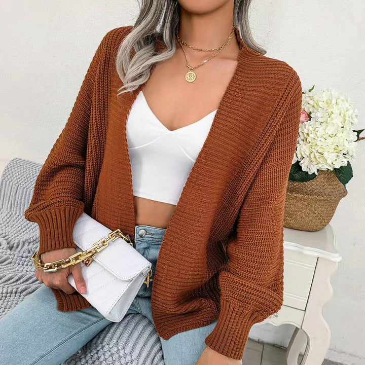 Damen Strickjacke mit oversized Schnitt Drune