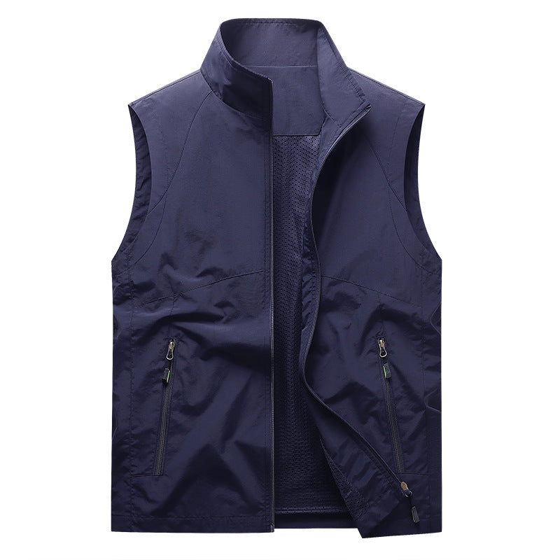 Damen Leichte Outdoor-Weste mit praktischen Taschen