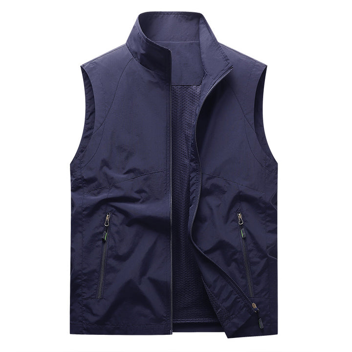 Damen Leichte Outdoor-Weste mit praktischen Taschen