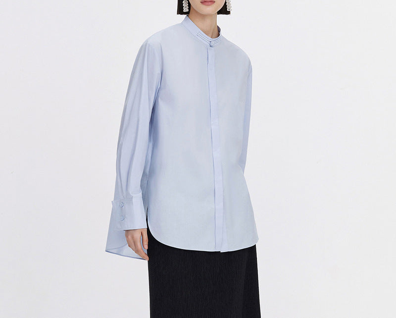 Damen Elegante und modische Oversized Bluse Drune