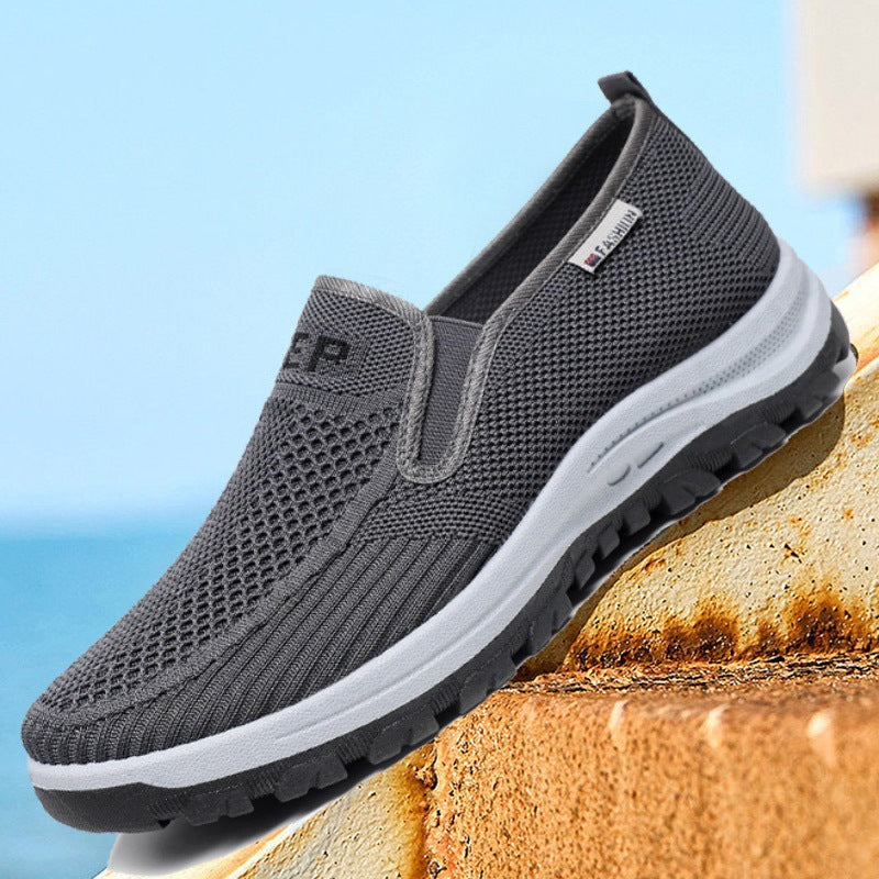 Herren Atmungsaktive Slip-On Sneakers mit rutschfester Sohle Drune