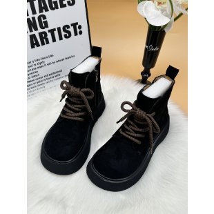 Damen Modische und bequeme Schnürstiefeletten Drune