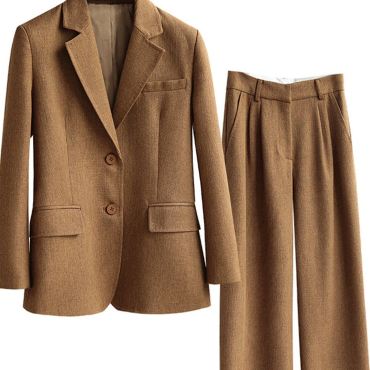 Damen Elegantes und stilvolles Blazer-Set Drune