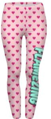 Damen Mandala-Ombre Leggings mit hohem Bund und formendem Stretch Drune