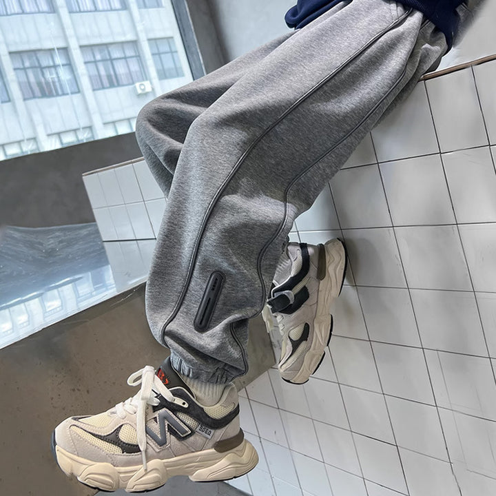 Herren Sportliche Fleece-Hose Drune
