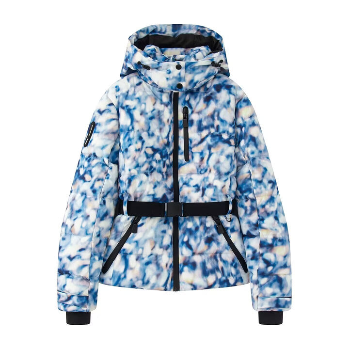 Damen Funktionaler Utility-Overall mit Reißverschlüssen und Taillengürtel Drune