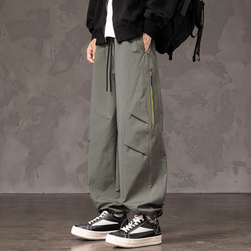 Herren Weite Cargo-Hose Drune