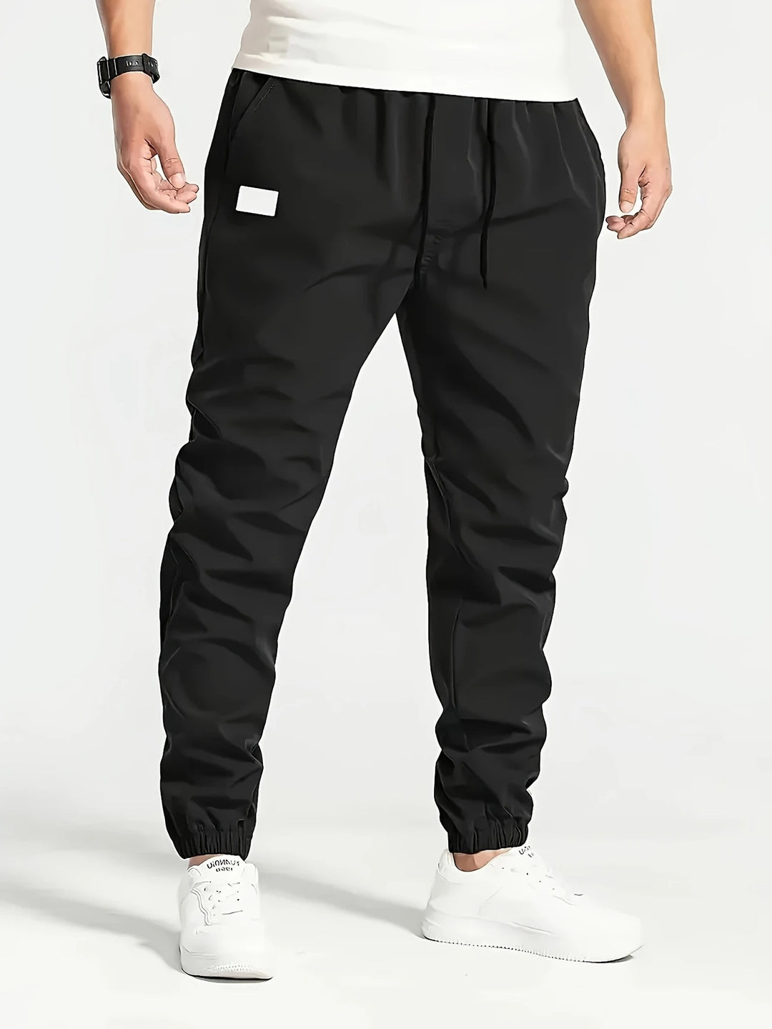 Herren Technische Jogginghose im Tapered‑Utility‑Stil mit elastischem Bund & Knöchelbündchen Drune