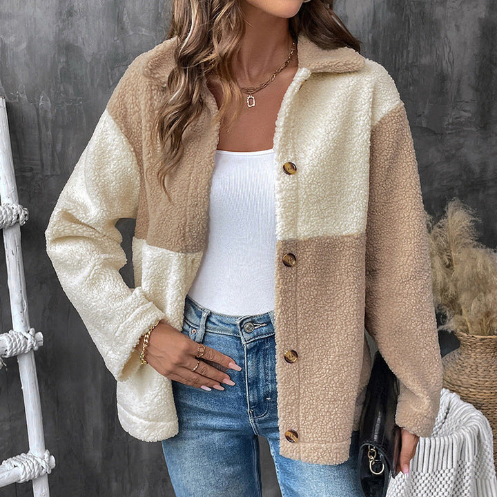 Drune | Wende Sherpa Fleecejacke für Damen