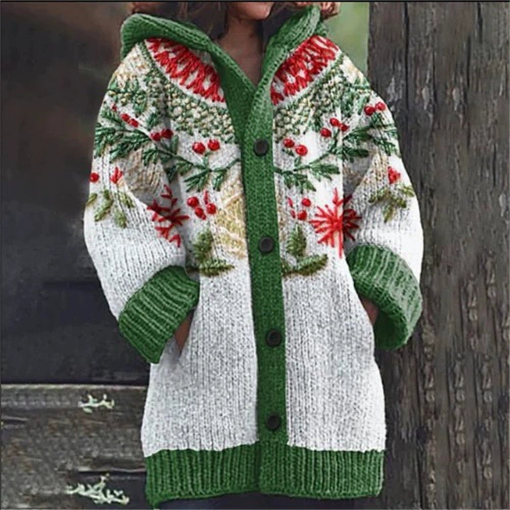 Drune | Streifenmuster-Cardigan