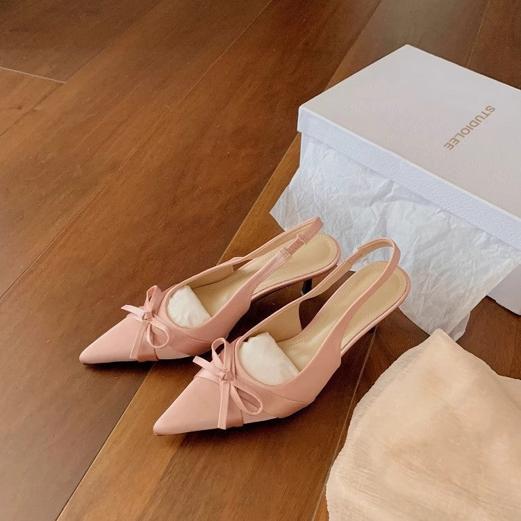 Damen Elegante Slingback Absatzpumps Drune