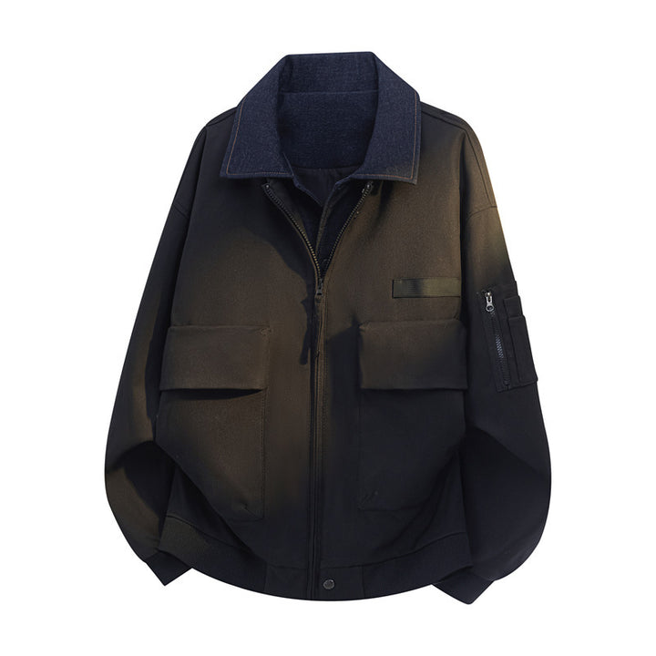 Herren Utility-Jacke mit praktischen Taschen Drune