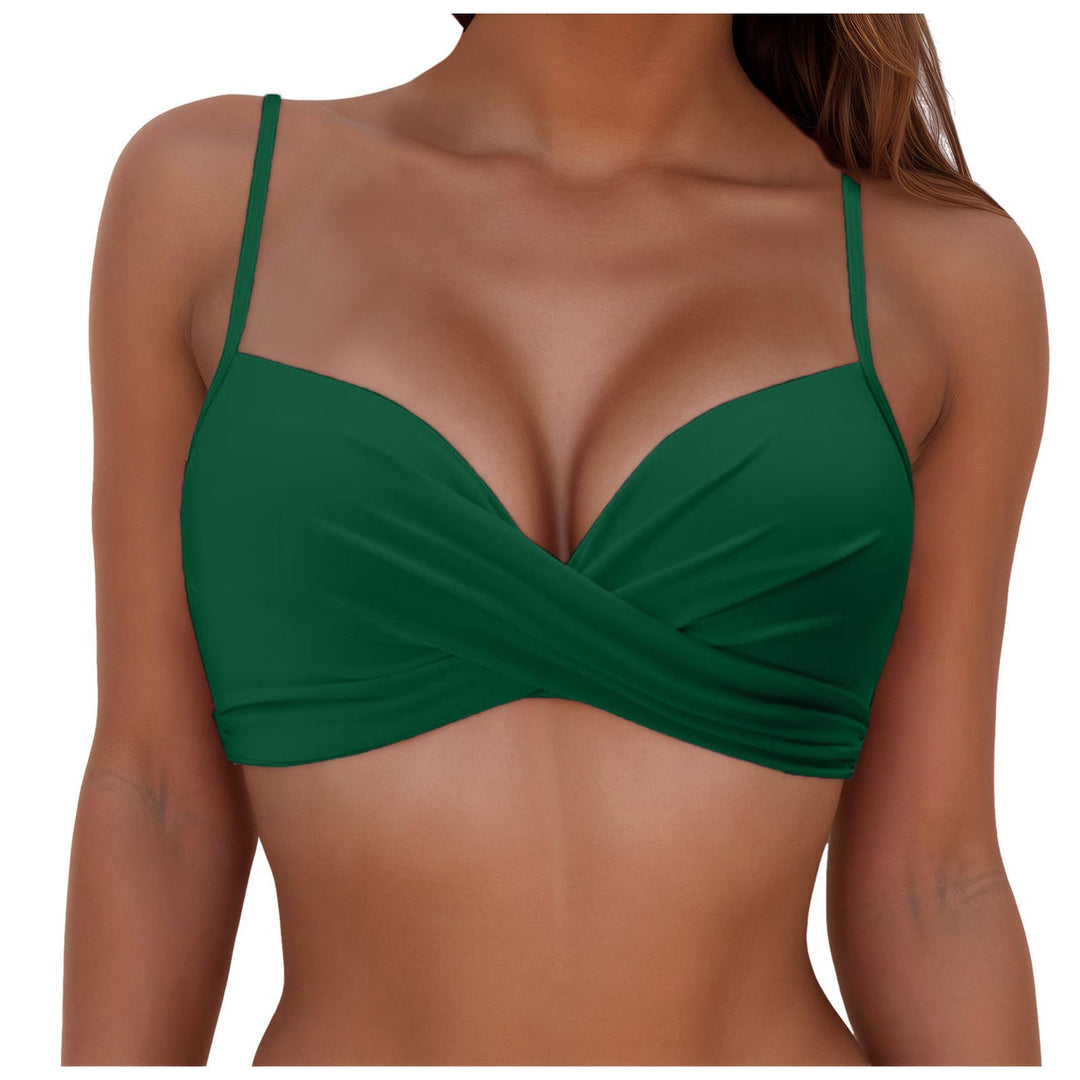 Damen Wickel-Bikinioberteil mit verstellbaren Trägern Drune