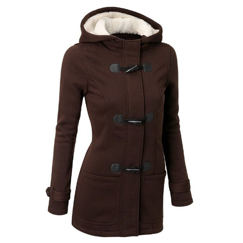 Drune | gemütliche Kapuzen-Fleecejacke