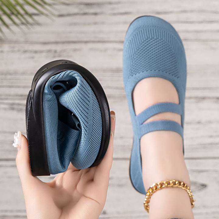 Damen Komfortable Mary Jane Slipper mit flexiblem Design Drune