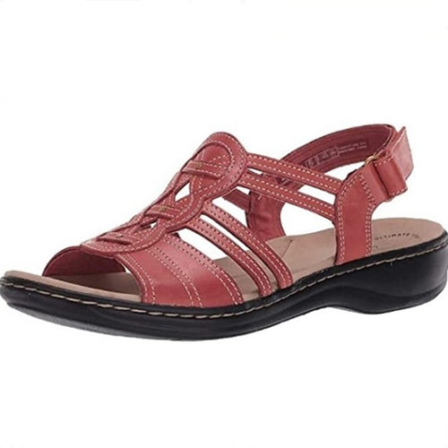 Damen Riemchen-Sandalen mit Komfortsohle und verstellbarem Riemen Drune