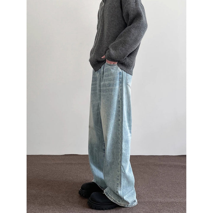 Damen Weite Denim-Jeans Drune