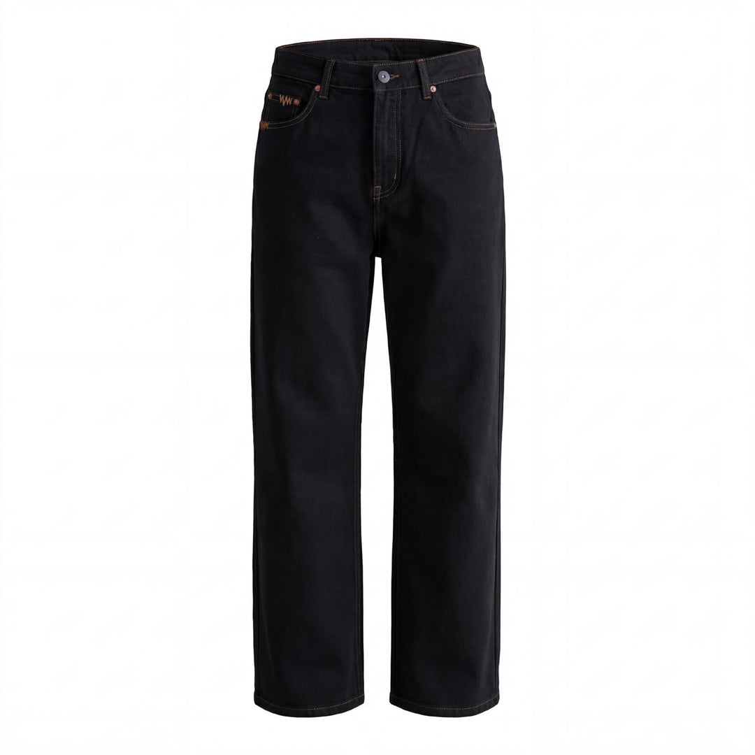 Damen Weit geschnittene und bequeme Baumwollhose Drune