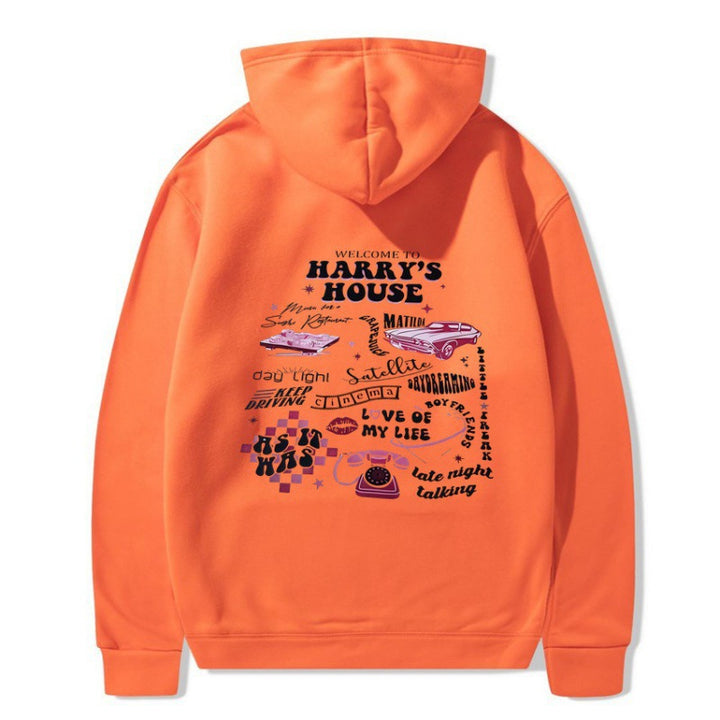 Damen Kapuzenpullover mit einzigartigem Grafikdesign Drune