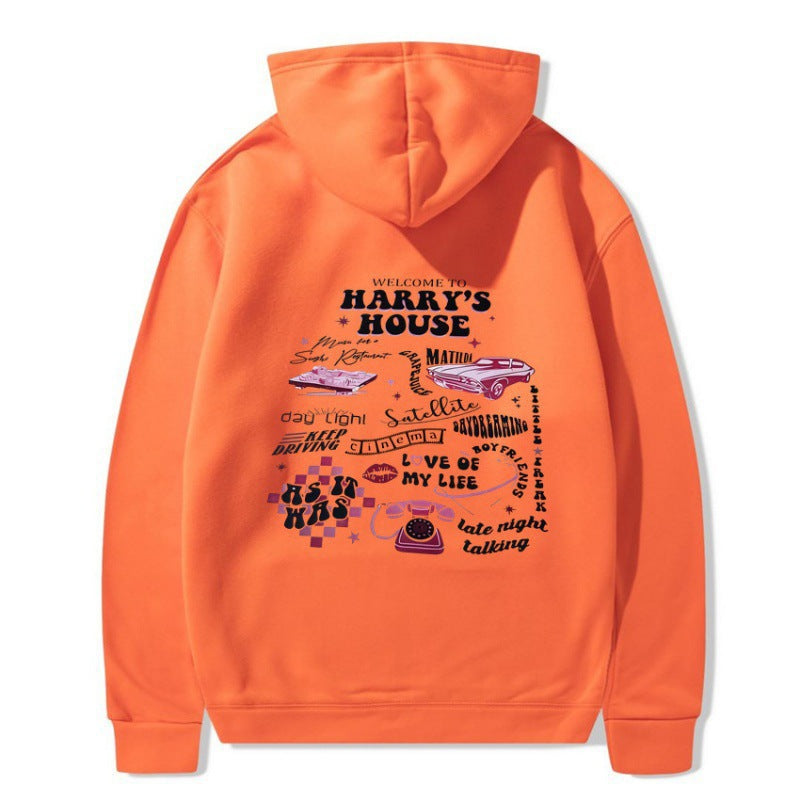 Damen Kapuzenpullover mit einzigartigem Grafikdesign Drune