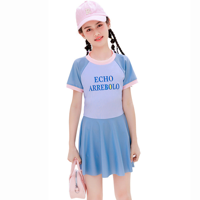 Mädchen sportliches Schwimmdress Drune