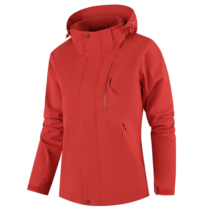 Damen Anpassbare Regenjacke Drune