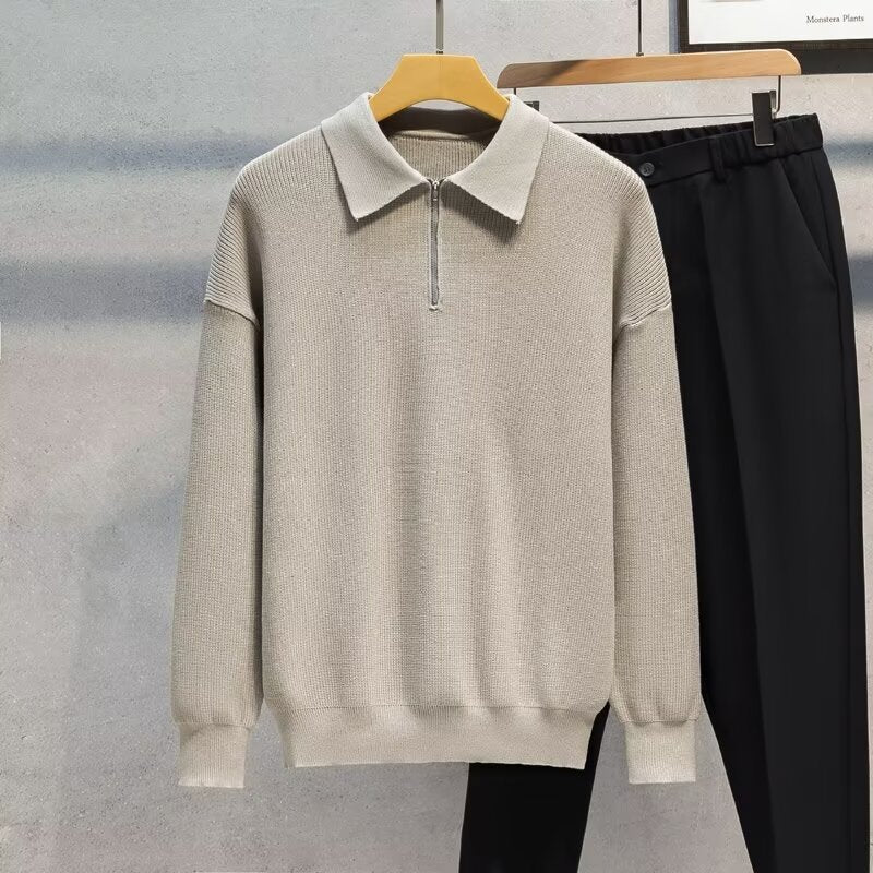 Damen Bequemer Grobstrickpullover Drune