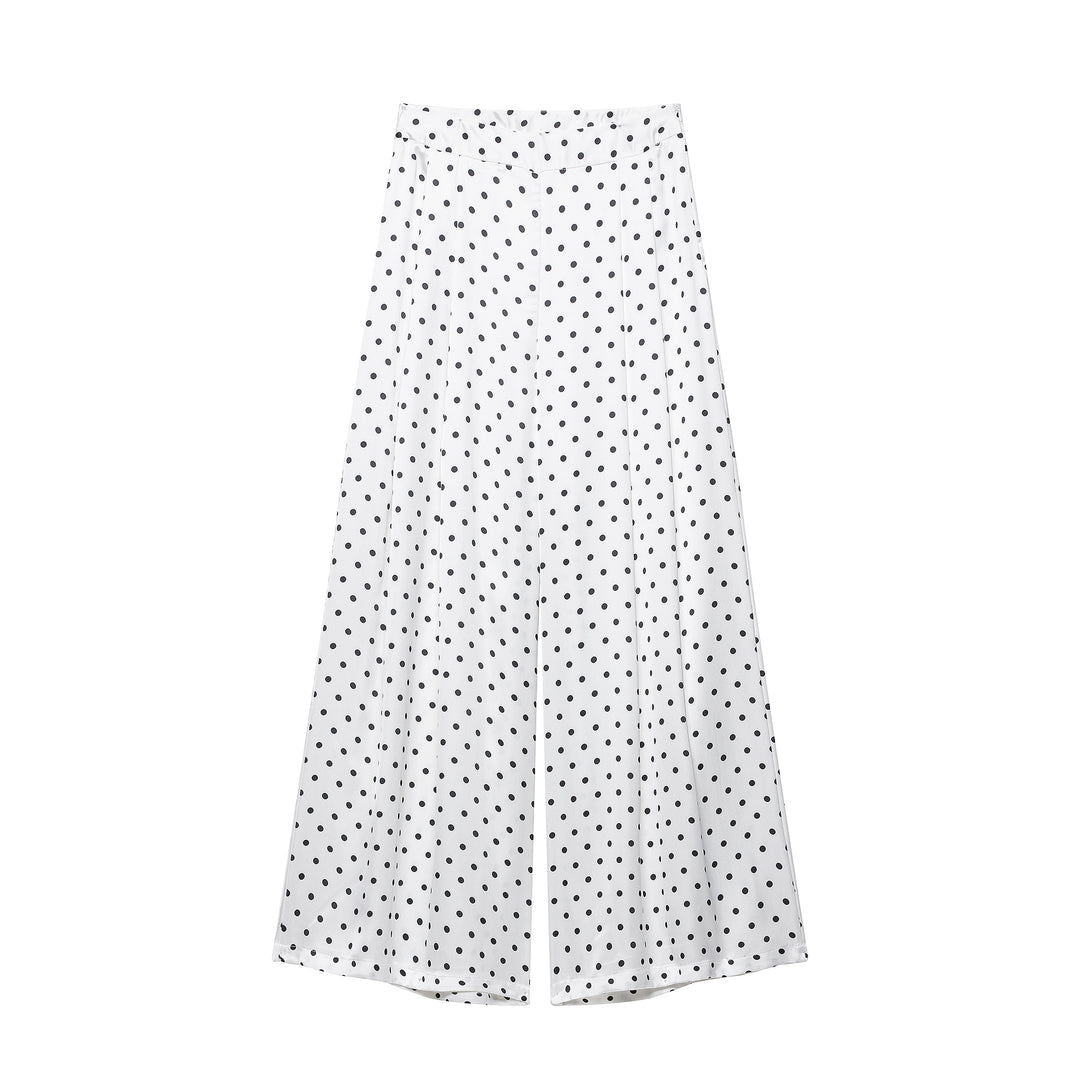 Damen Oversized Satinbluse mit übergroßem spitzem Kragen und Plissée-Detail Drune