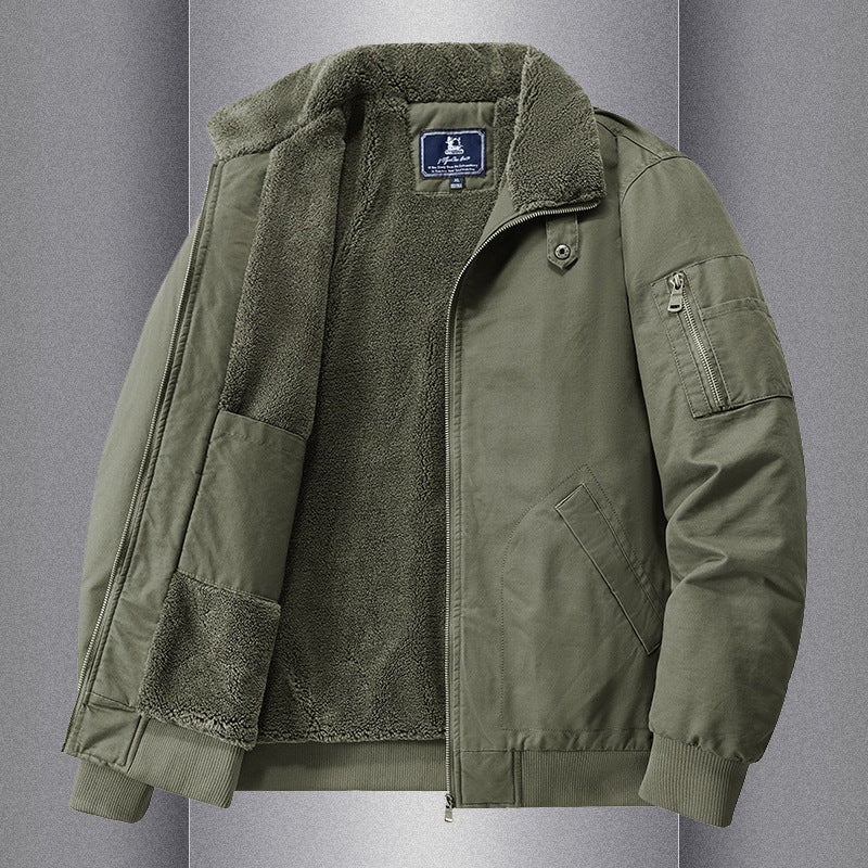 Herren Gemütliche Teddyjacke Drune